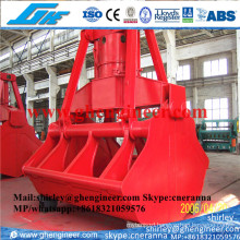30t Four Wire Rope Clamshell Scissor Ship Grab
